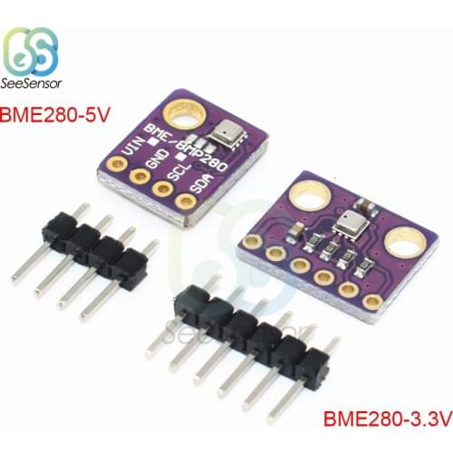 BME280 5V 3.3V Digital Sensor Temperature Humidity Barometric Pressure Sensor Module I2C SPI DC 1.8-5V