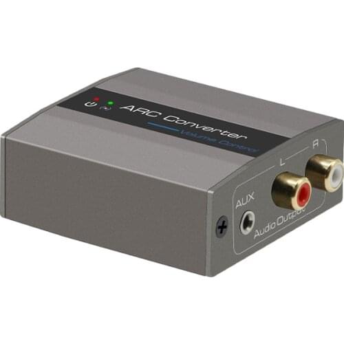 Hot ARC Converter HDMI ARC to RAC o Converter L/R RCA 3.5mm o Adapter for HD DVD Blu-Ray PS3 PS4 Apple TV