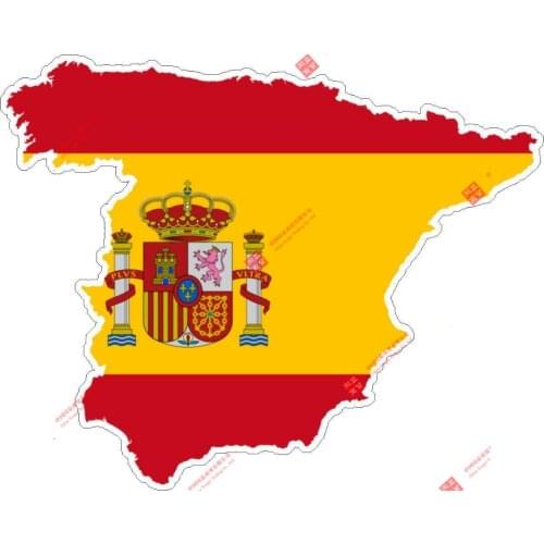 Interesting Car Stickers Moto Map Flag Car Styling PVC Vinyl Motorcycl Accessories