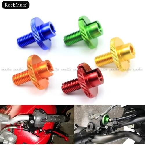 Motorcycle Clutch Cable Wire Adjuster Bolt Screw M10*1.5 For Kawasaki Z750 Z800 Z1000 Z1000SX Ninja 1000 VERSYS ZZR400 ZZR600