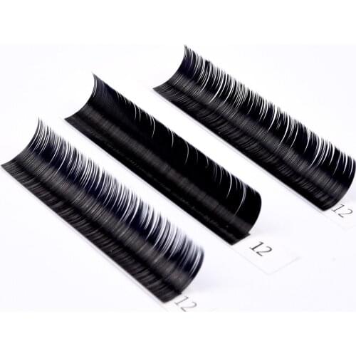 LASHPLUS Super Soft Natural Eyelash Extensions Individual Mink Softer Ellipse Lash extension Split Tips Ligher 3D Looking Cilios