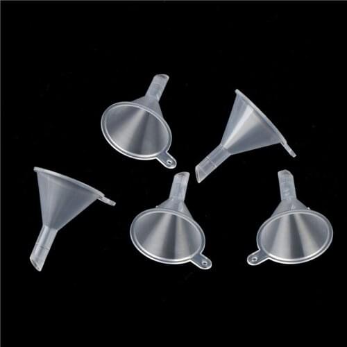 Mini Plastic Funnel Hopper Perfume Emulsion Packing Tool Kitchen Gadgets