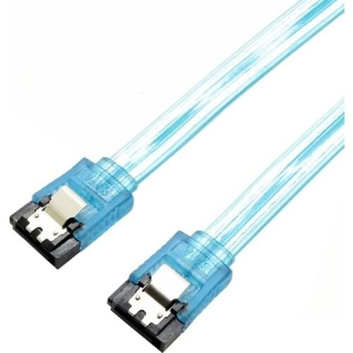 SATA 3.0 III 480MB/S 1m Hard Disk Drive Straight Cable Right Angle Cables HDD SSD Data Serial ATA Cord Line AllCopper Data Cable