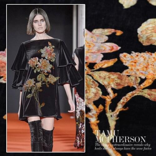 Mulberry Silk Velvet Fabric Hand Work DIY Soft Comfortable Dress Shirt Shawl Delicate Breathable Sewing Material Fabrics