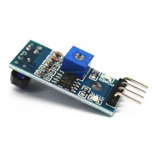 10PCS TCRT5000 Infrared Reflective IR Photoelectric Switch Barrier Line Track Sensor Module For Arduino