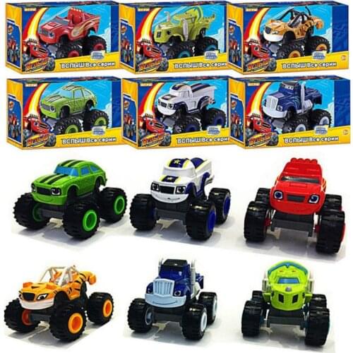 Cool Kids Boy Car Toys Children Plastic Cartoon Track Cars For Birthday Christmas Gift 1PCS