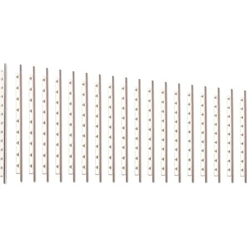 19Pcs/Set Classical Guitar Frets Wire 2.0mm/0.08In Copper Fretwire Set for 36 inch 38 inch 39 inch 19 Frets Guitar Accessories