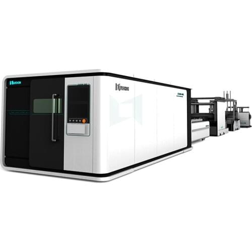 2021 LXSHOW 1kw 1.5kw 2kw 3kw 4kw cnc Fiber Laser Cutting Machine with Auto Feeding Loading Unloading Coil