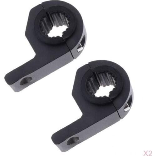 4x Fog Light Clamp Mount Modified 30mm Clamp Mount For Motorcycle Crash Bar Protection
