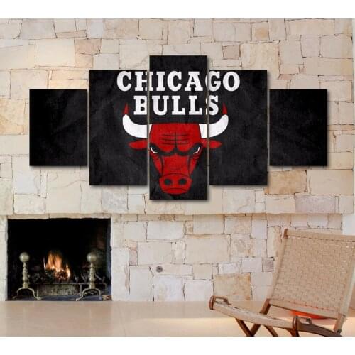 Japanese Anime Protagonist 5 Panel Canvas Picture Print Wall Art Canvas Painting Wall Decor for Living Room Poster No Framed