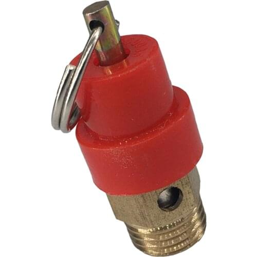 Air Compressor Safety Valve with Pull Ring Pressure Relief Valve 116Psi G1/4