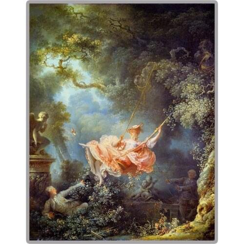 Famous Painting "The Swing" 5D DIY Diamond Painting Full Square/Round Diamond Embroidery Sale Mosaic Picture of Rhinestone