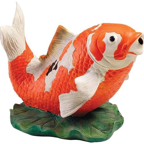 Pond Side Ornament Carp Spitter Water Feature