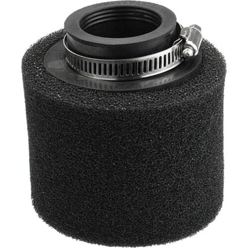 Black 38Mm Double Foam Air Filter Pod 110/125/150Cc Pit Dirt Bike Quad Atv Buggy