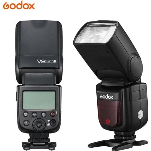 Godox V850II 2.4G GN60 Wireless X System Li-ion Battery Speedlite + Xpro Transmitter for Nikon Canon Sony Fuji Olympus Pentax G