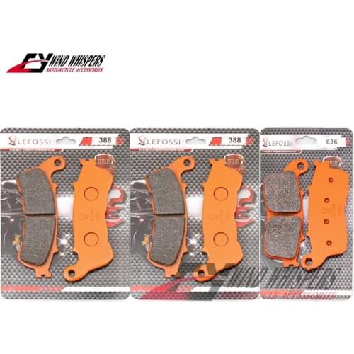 Dutch rock cotton Front Rear Brake Pads For Honda Crosstourer Highlander VFR1200 VFR 1200 XDC XAC XAD XAF XAH XAJ FAD DCT 12-18