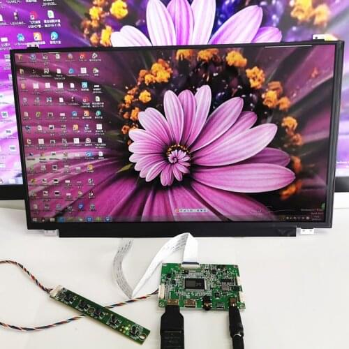15.6 inch LCD display capacitive touch module kit 1920x1080 IPS 2mini HDMI LCD Module Car Raspberry Pi 3 Game XBox PS4 Monitor