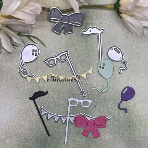 Mustache glasses decoration Metal Cutting Dies Stencils Die Cut for DIY Scrapbooking Album Paper Card Embossing