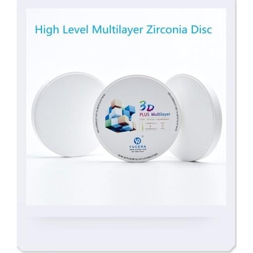 3D Pro Multilayer Zirconia Block For CAD/CAM In Other Dental Equipments For Milling Machines