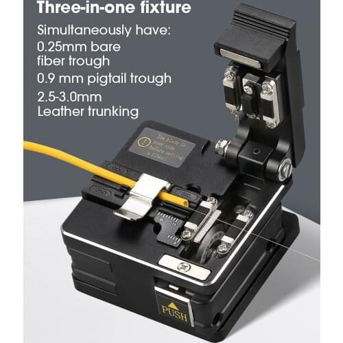 SKL-S2 Fiber Cleaver Knives Fiber optic cable pigtail Bare Fiber cutting knives Fiber cutting machine Blue