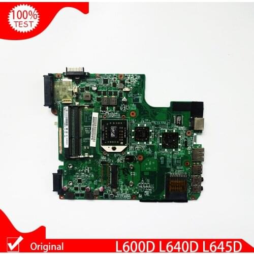 Original For Toshiba Satellite L600D L640D L645D laptop Motherboard DA0TE3MB6D0 DA0TE3MB6C0 A000073410 DDR3 Free cpu
