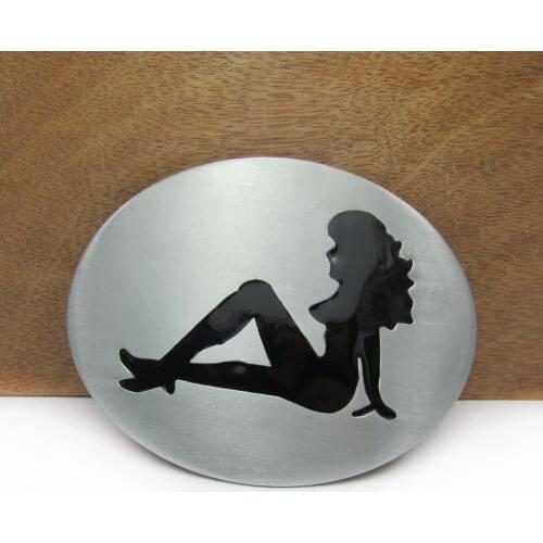 BuckleClub wholesale zinc alloy retro fashion girl belt buckle western cowboy jeans gift belt buckle FP-02030 pewter finish