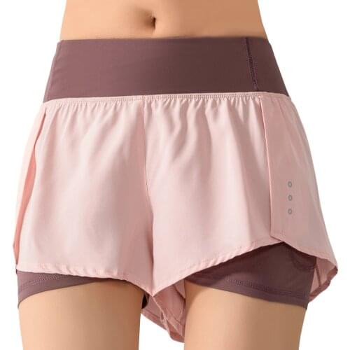 Women Sports Shorts Yoga Running Pants Side Pocket Breathable Women Pilates Workout Fitness Sportwear Gym Beach Outdoor Summer