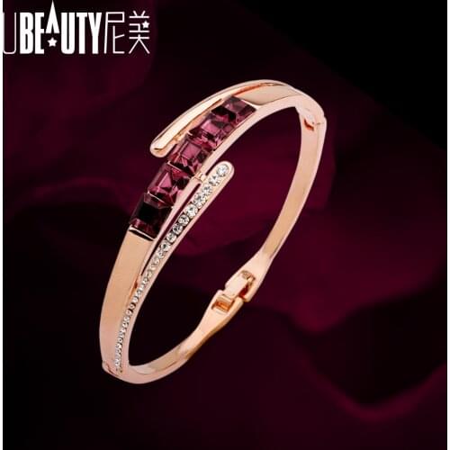 UBEAUTY Fashion Bracelet Hot Koop Populaire Armband Voor Vrouwen Crystal Stretch Shine Wedding Bridal Gift For Women Jewelry