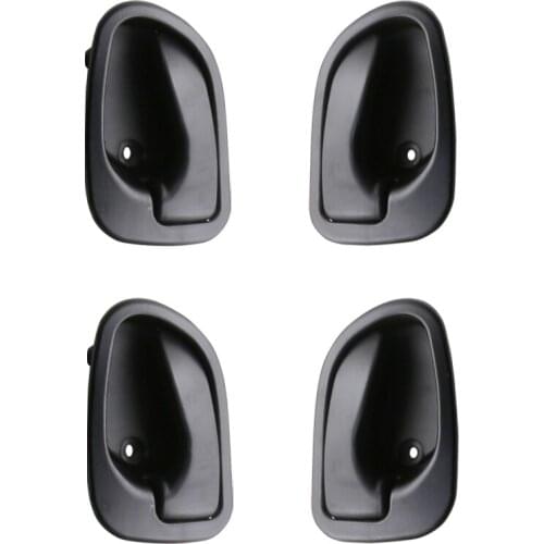 Inside Door Handle Front Rear Left Right Set 4pcs 82620-22001 82610-22001 For Hyundai Accent 1995 1996 1997 1998 1999