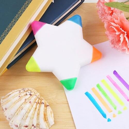 Multicolor Creative Highlighter Pen Kawaii Marker Pens For School Kids Student Gift Japanese Style Stationery