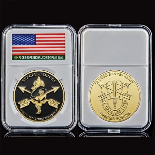 USA Army Green Berets Special Forces Professional Military Symbol World Challenge Coins