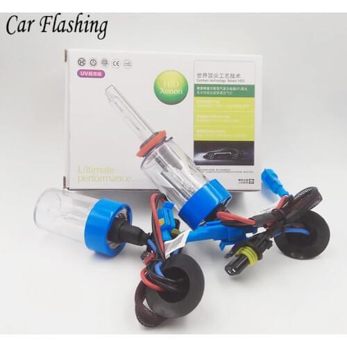 Car Flashing 2Pcs 55W 35W HID Xenon H7 Replacement Bulb Lamps Light Conversion Kit Car Head Lamp Light 3000k 4300k 6000k 8000k