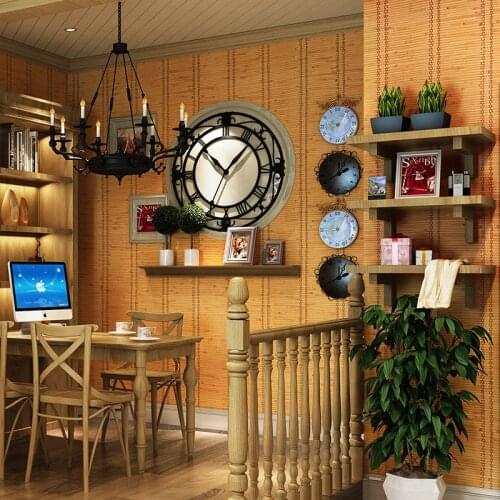 Bamboo Mat Straw Braid Wallpaper Japanese Style Tatami Wallpaper Tv Background Wallpaper