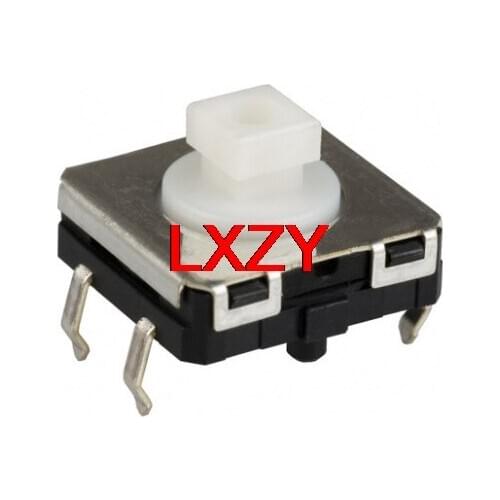 Free Shipping 20pcs/LOT Authentic touch switch 12*12*7.3MM B3W-4050 with white hat