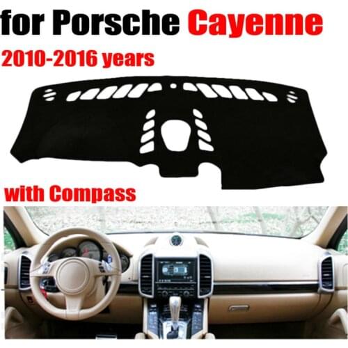 Free shipping!!! Car dashboard cover mat for Porsche Cayenne with Compass 2010-2016 Left hand drive
