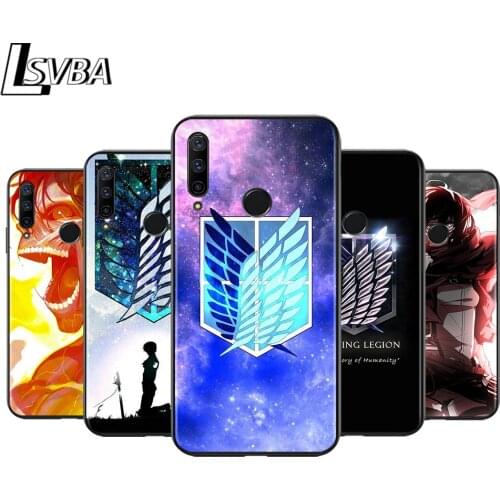 Anime attack on Titan for Huawei Honor 30 20 10i 10 9C 9A 9S 9X 9N 9 8X 8A 8 7A 7C Pro Plus Lite Phone Case