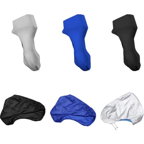 Full Outboard Motor Boat Cover Fits 5HP to 150HP Engines - Waterproof & Anti-UV
