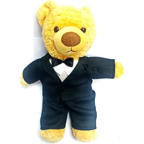 Home Car Bedroom Decor Decoration Toy dairy Suit teddy bear Plush stuffed Toys 30CM Soft Stuffed Animals Ted Bear Plush Dolls