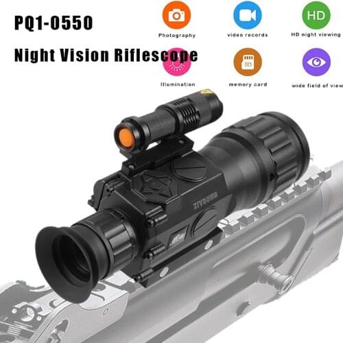 ZIYOUHU Infrared Night Vision Rifle Optics Scope Digital Device Sighting Telescopic Sight Monocular Outdoor Observe Hunting