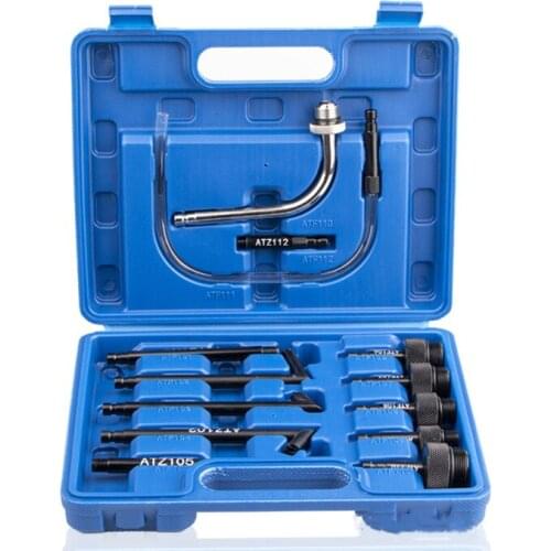 13Pcs Oil Refill Filling Adaptor Set CVT Transmission Service Adapter ATF Adapters Transmission Oil Refilling Tool