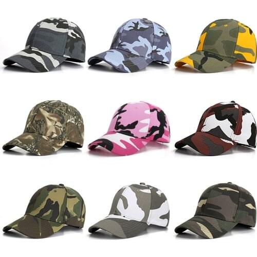 NEW Camo Baseball Hats Dad Hat Camouflage Tactical Hat Patch Army Tactical Baseball Cap Unisex Camo Hat Trucker Hat