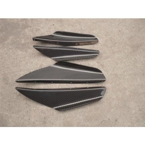 Carbon Fiber Front Rear Bumper Splitter Canard for Subaru Impreza WRX STI 2008-2011