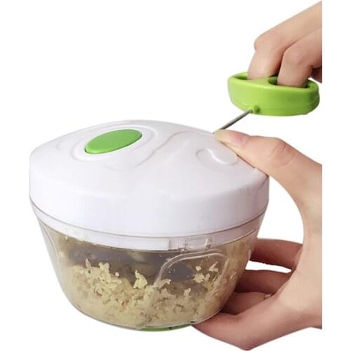 Manual Chopper for Vegetable Fruits Nuts Carrot Garlic Mixer Tool Hand Pull Mincer Blender Processor Food Kitchen Accessories