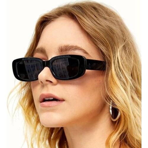 2020 Square Sun Glasses Luxury Brand Travel Small Rectangle Sunglasses Men Women Vintage Retro Oculos Lunette De Soleil Femme