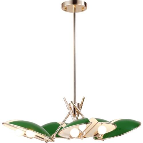 Post Modern Beetle lighting Chandelier Led novelty cover shade Science fiction industrial lighting Salon dining cafe light Avize