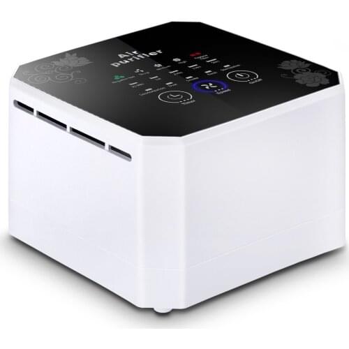 Air Purifier Desktop Negative Ion Air Cleaner Ionizer Indoor Air Purifier with Touch Control for Bedroom Sturdy Office US Plug