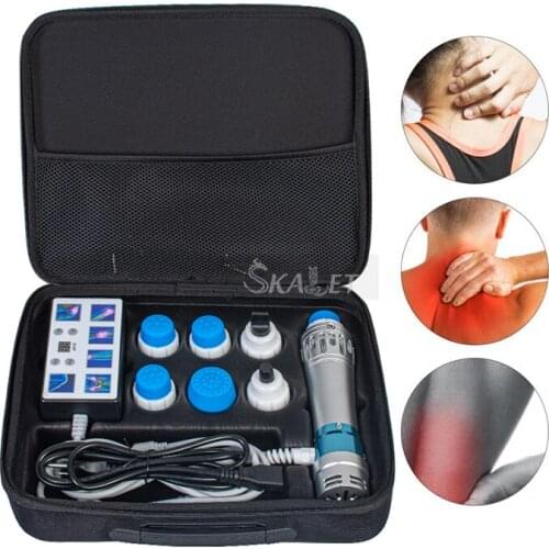 High Quality ESWT Extracorporeal Shock Wave Therapy Machine ED Treatment Pain Relief Machine with 7 Treatment Tips