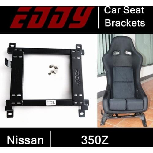 EDDY High Strength Car Seat Base for Nissan 350Z Iron Stainless Car Seat Mounting Brackets Auto Parts Accessories