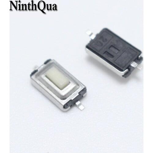 100pcs 3X6X2.5MM SMD Tactile Tact Push Button Switch SMD-2 Micro Switchs Momentary 3*6*2.5mm Car Remote Control Key Switch