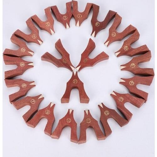 21PCS Full Set Premium Wooden Guzheng Bridge Chinese Zither Koto Replacement Parts